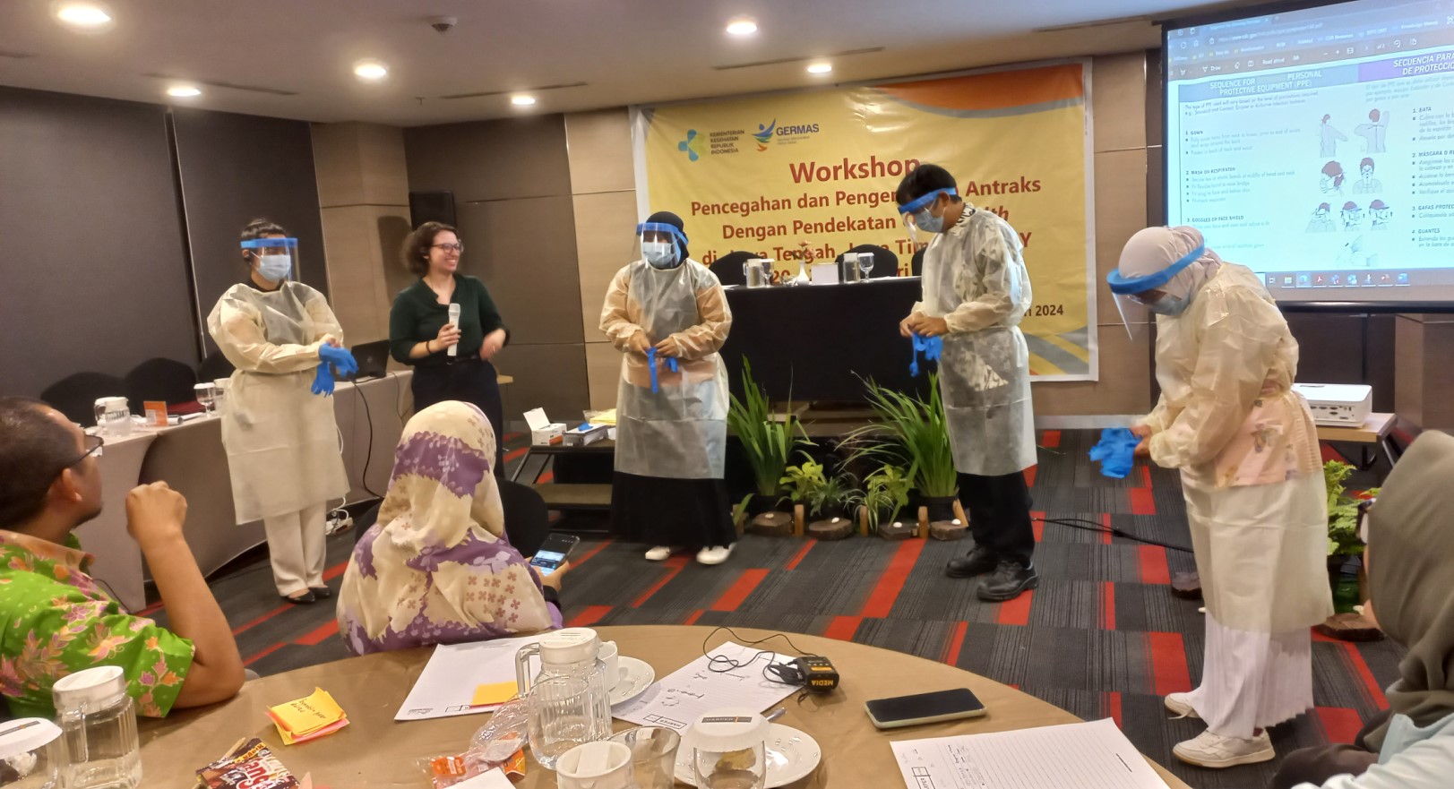 BB Labkesmas Yogyakarta Menghadiri Workshop Pencegahan dan Pengendalian Antraks dengan Pendekatan One Health
